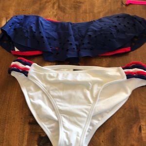 Bandeau bikini set